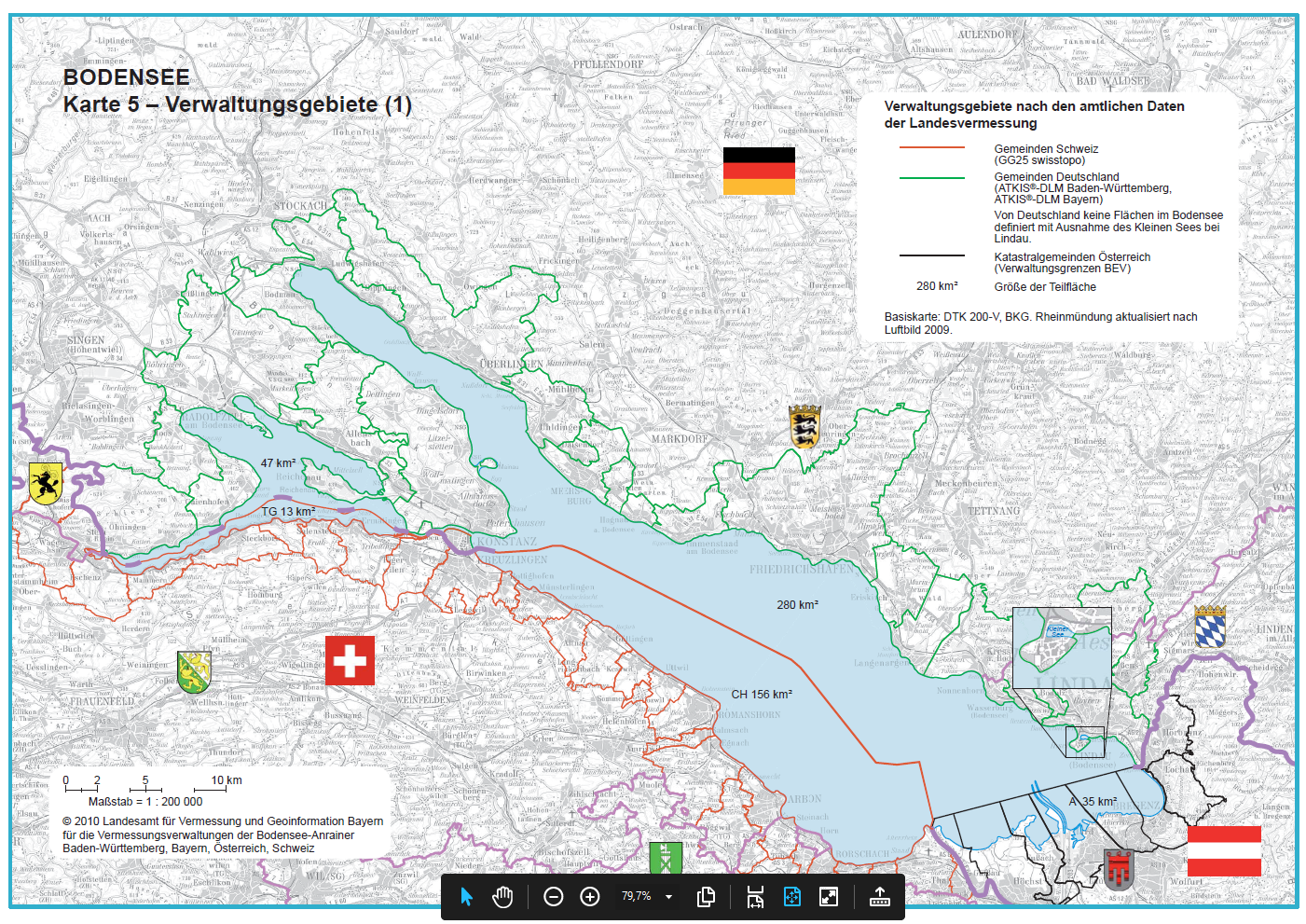 Karte 5 - Verwaltungsgebiete